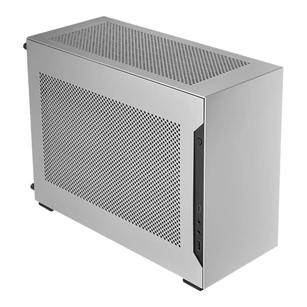 BM - CASE (เคส) LIAN LI A4-H2O - MINI-ITX SILVER