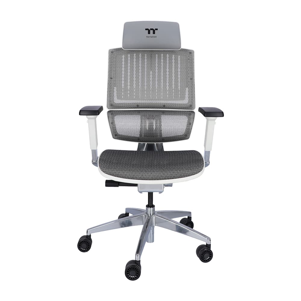 GAMING CHAIR (เก้าอี้เกมมิ่ง) THERMALTAKE CYBERCHAIR E500 COMFORT SIZE 4D (WHITE) (GGC-EG5-BWLFDM-01) (สินค้าต้องประกอบก่อนใช้งาน)