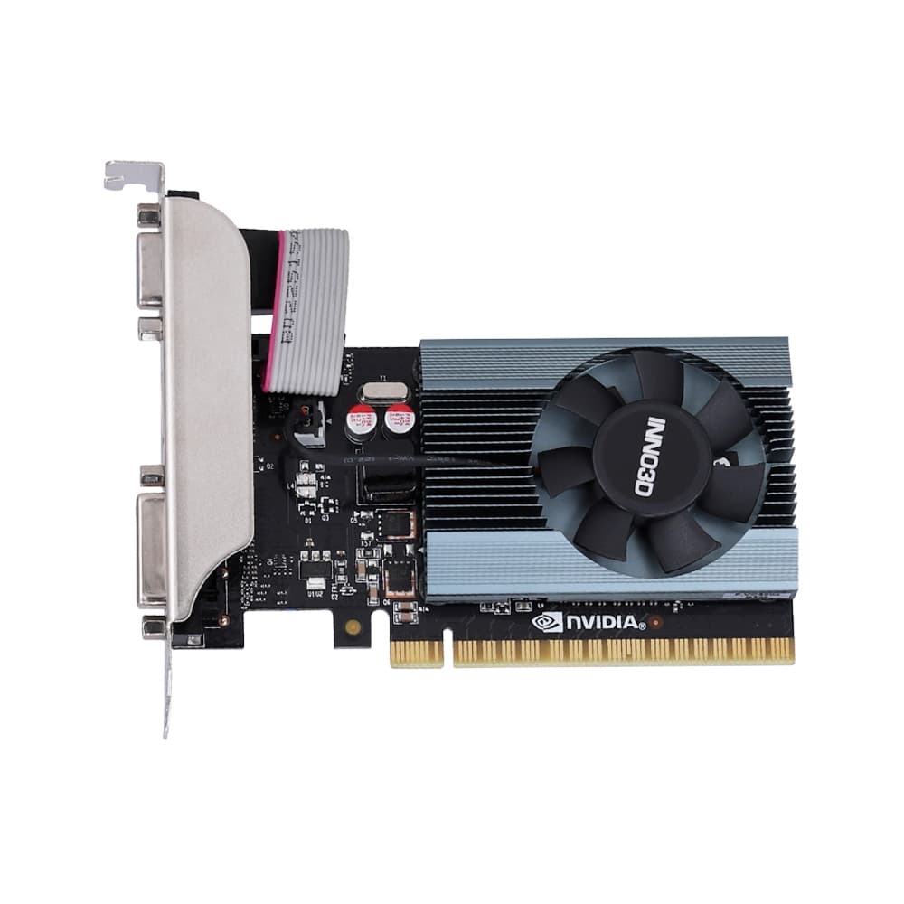 VGA (การ์ดแสดงผล) INNO3D GT 730 2GB SDDR3 (N730-1DDV-E3BX)