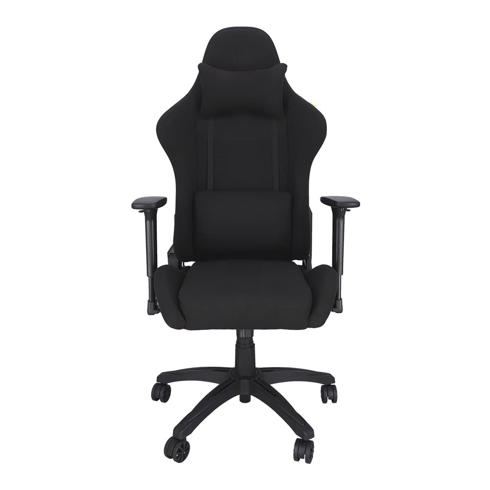 GAMING CHAIR (เก้าอี้เกมมิ่ง) CORSAIR GAMING TC100 FABRIC (CF-9010051-WW) (BLACK-BLACK) (สินค้าต้องประกอบก่อนใช้งาน)