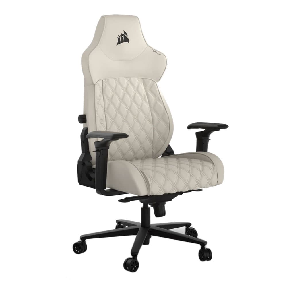 GAMING CHAIR (เก้าอี้เกมมิ่ง) CORSAIR TC500 LUXE CF-9010067-WW - FROST (สินค้าต้องประกอบก่อนใช้งาน)