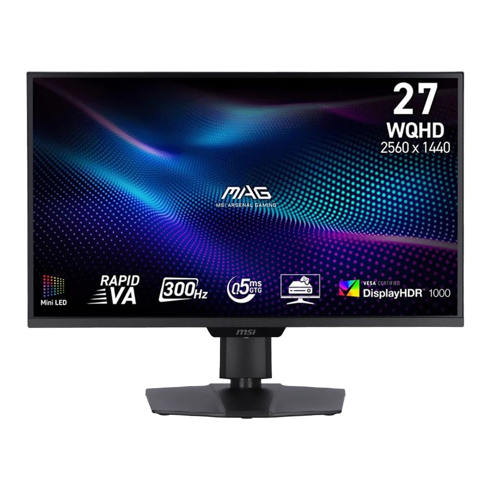 Monitor (จอมอนิเตอร์) MSI MAG 274QPF X30MV - 27 Inch VA 2K 300Hz Adaptive Sync