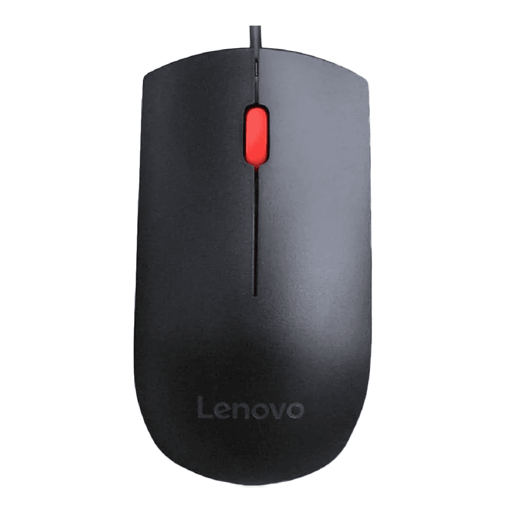 MOUSE (เมาส์) LENOVO 300 USB MOUSE - BLACK (GX30M39704)