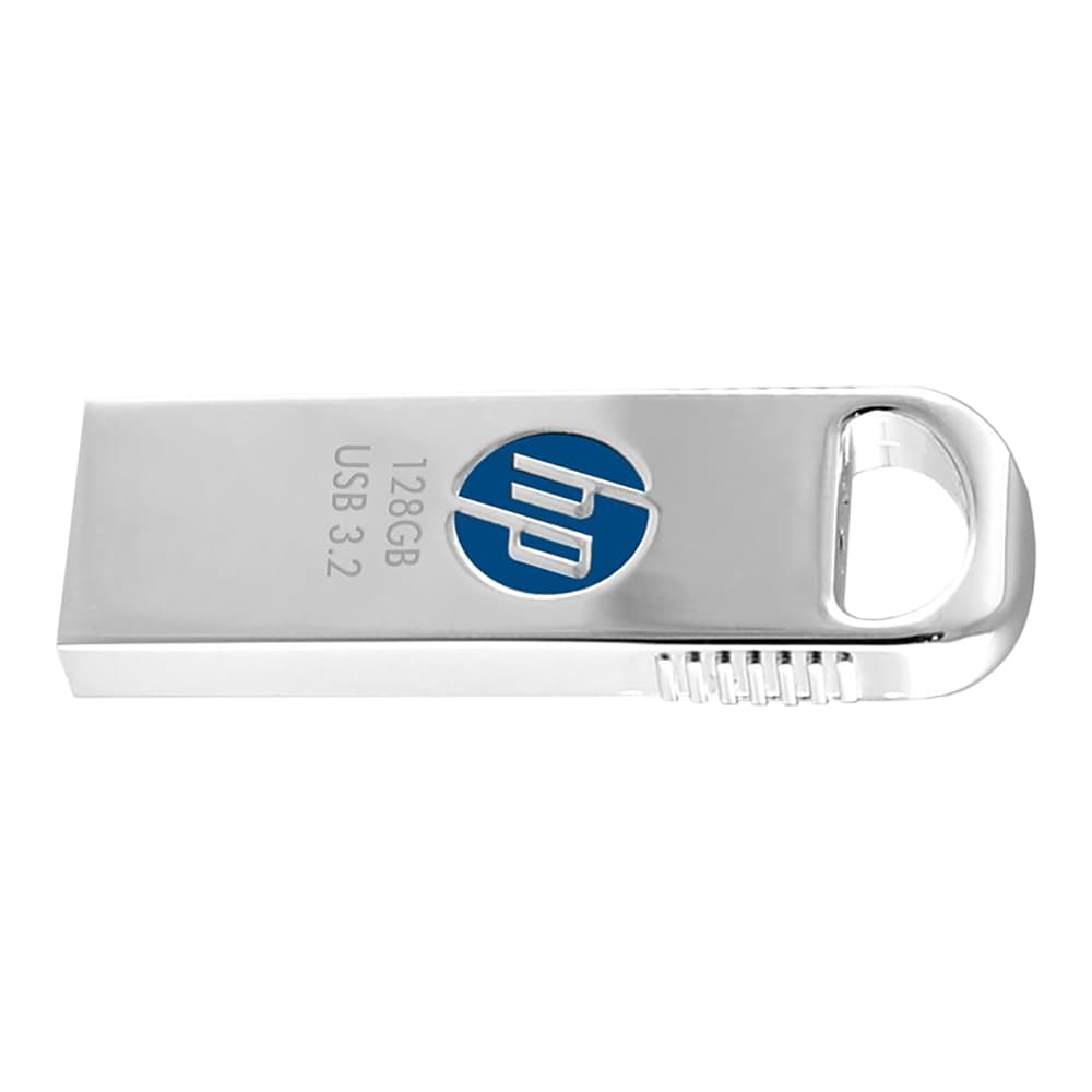 128 GB FLASH DRIVE (แฟลชไดร์ฟ) HP X306W - SILVER HPFD306W-128
