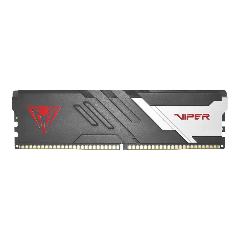 BM - 16GB (16GBx1) DDR5 6000MHz RAM (หน่วยความจำ) PATRIOT VIPER VENOM DDR5 - AMD EXPO INTEL XMP CL30 MATTE BLACK PVV516G60C30