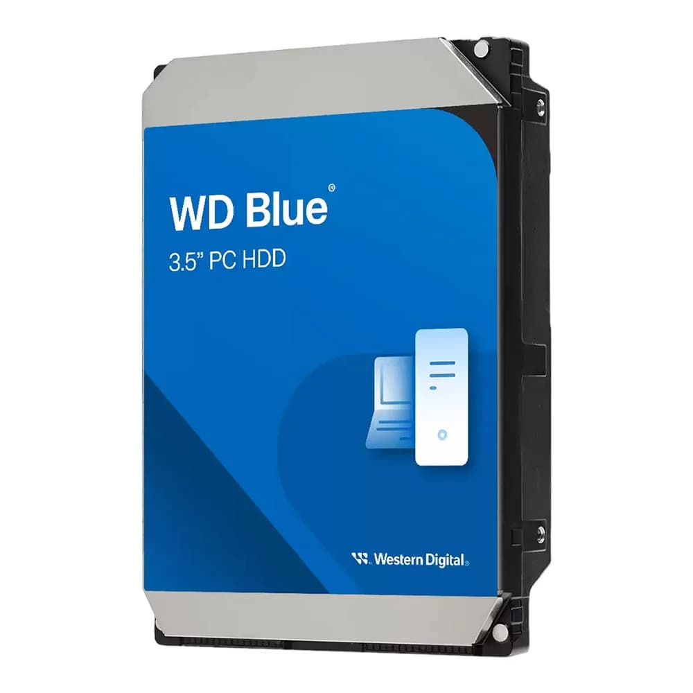 BM - 4 TB 3.5 INCH HDD (ฮาร์ดดิสก์ 3.5 นิ้ว) WD BLUE - 5400RPM 128MB SATA3 WD40EZZX