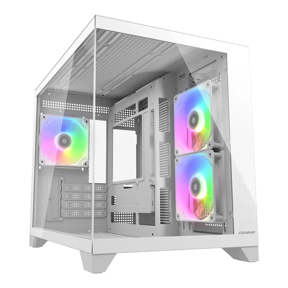 BM - CASE (เคส) COUGAR FV150 MINI - MICRO-ATX WHITE